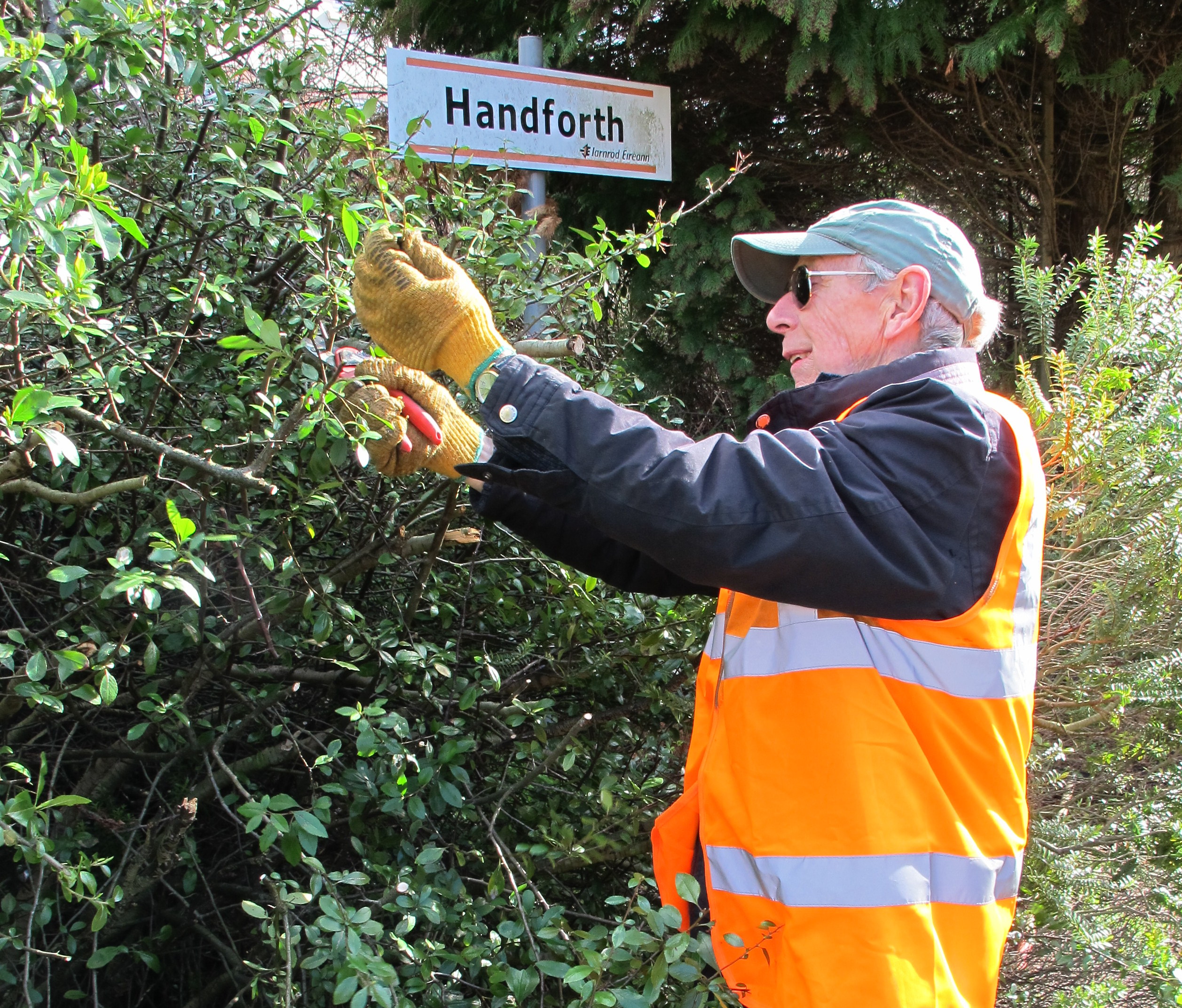 Successful Station Work Party at Handforth