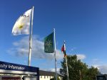 The Friends' set of flags raised in May 2019, all new at the time