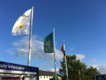 The Friends' set of flags raised in May 2019, all new at the time