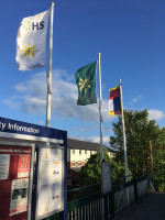 The Friends' set of flags raised in May 2019, all new at the time