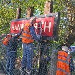 Mounting the sign