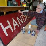 Renovating the sign